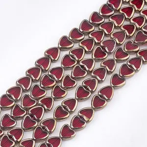 Electroplate Glass Beads Strands