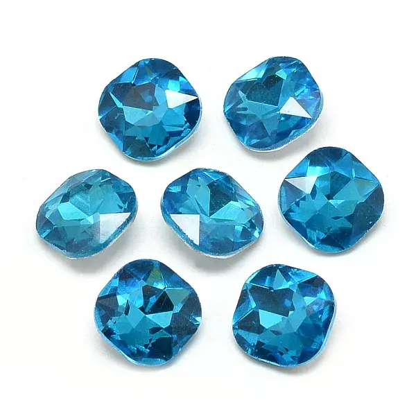 Pointed Back Glass Rhinestone Cabochons