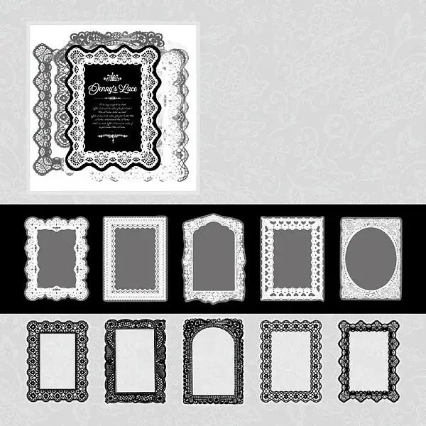 Lacer Theme Waterproof PET Decorative Stickers