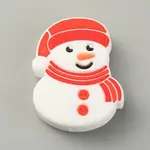 Christmas Theme Food Grade Eco-Friendly Silicone Beads