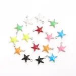 Brass Enamel Pendants