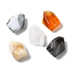 Two-tone Opaque Acrylic Beads