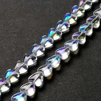 Transparent Glass Beads Strand