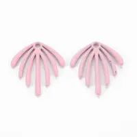 Spray Painted Alloy Pendants