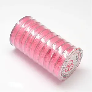Flat Elastic Crystal String