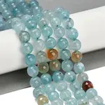 Natural Dragon Veins Agate(Dyed & Heated) Beads Strands