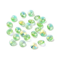 Electroplate Transparent Glass Beads