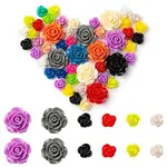 50Pcs Opaque Resin Cabochons