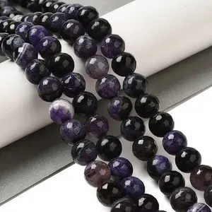 Natural Agate(Dyed & Heated) Beads Strands