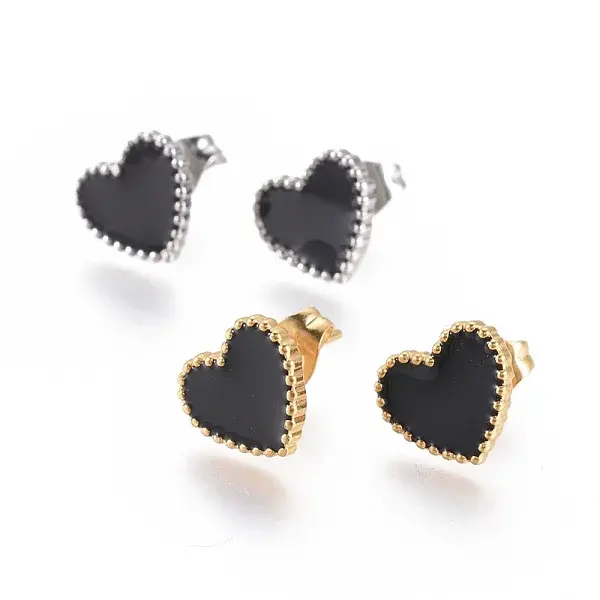304 Stainless Steel Stud Earrings