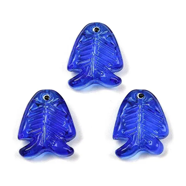 Transparent Glass Enamel Beads