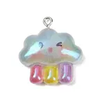 Transparent Resin Pendants