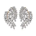 Alloy Leaf Stud Earrings
