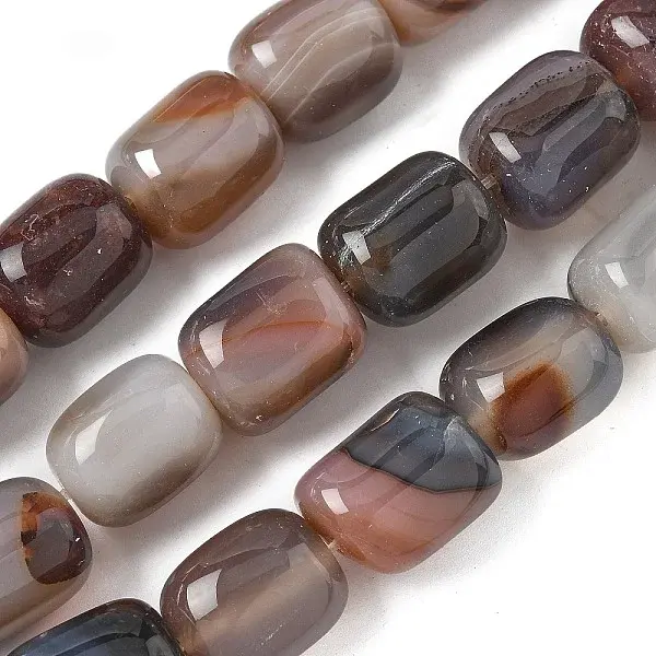Natural Agate Beads Strands