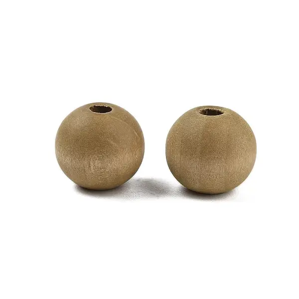 Wood European Beads