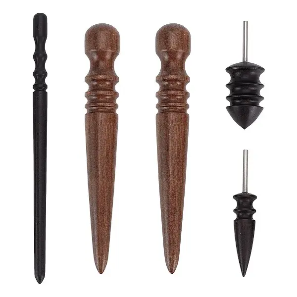 4 Style Sandalwood Polish Heads Sets