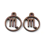 Walnut Wood Laser Cut Pendants