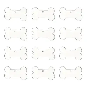 Transparent Blank Acrylic Pendants