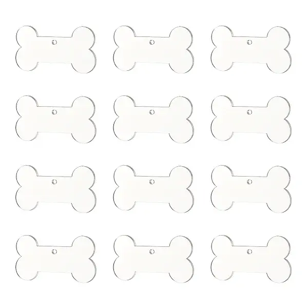 Transparent Blank Acrylic Pendants