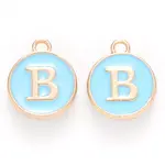 Golden Plated Alloy Enamel Charms