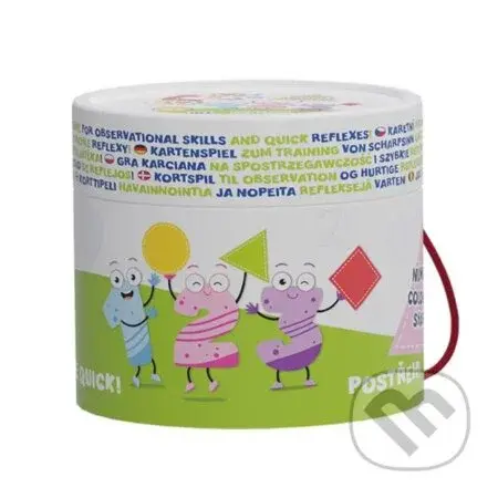 Postřeh! Čísla, barvy, tvary - hra z kategorie Karty, pexeso