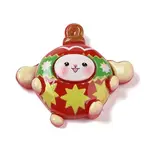 Christmas Rabbit Theme Opaque Resin Decoden Cabochons