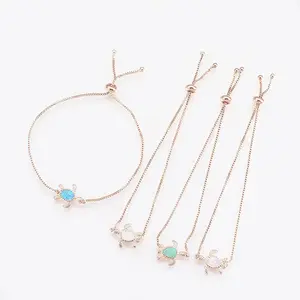 Adjustable Brass Bolo Bracelets