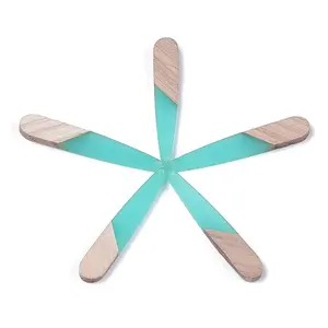 Resin & Wood Pendants