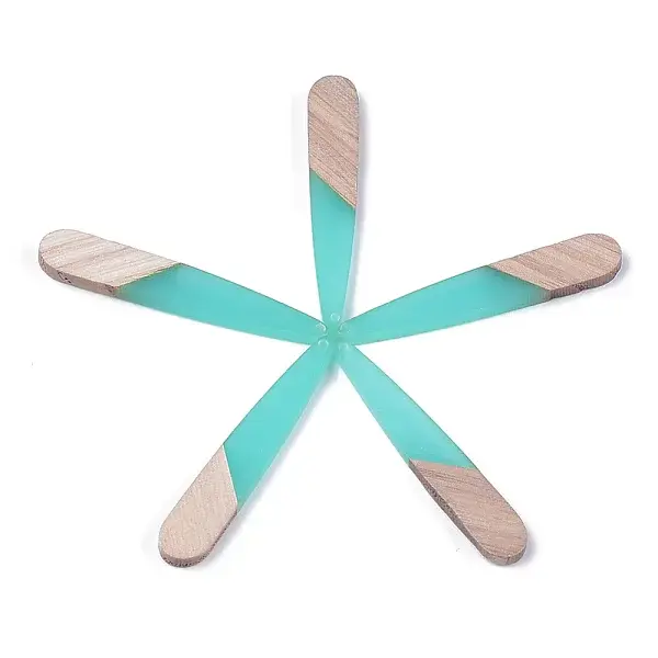 Resin & Wood Pendants