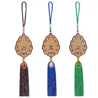 3Pcs 3 Colors Polyester Tassel Pendant Decorations