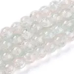 Transparent Crackle Glass Bead Strands