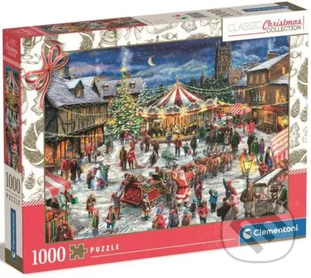 Puzzle Vánoční trhy