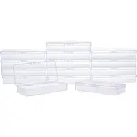 Transparent Plastic Bead Containers