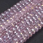 Electroplate Glass Beads Strands