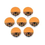 Halloween Printed Natural Wood Beads