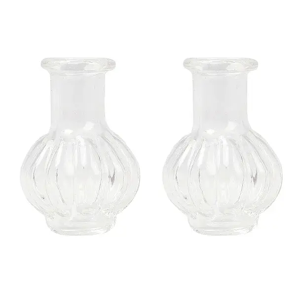 Transparent Glass Beads Containers