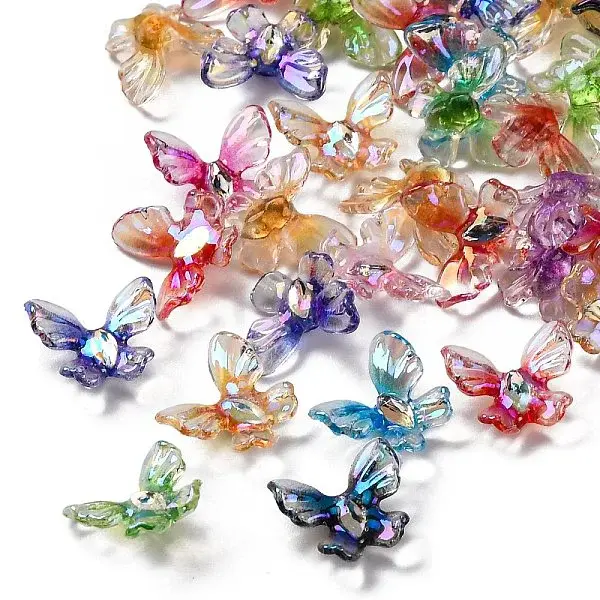 Rainbow Color Resin Cabochons