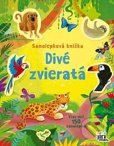 Divé zvieratá - Samolepková knižka (viac než 150 samolepiek)