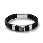 Retro Leather Braided Cord Bracelet for Men