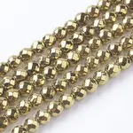 Non-Magnetic Synthetic Hematite Beads Strands