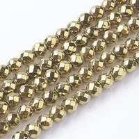 Non-Magnetic Synthetic Hematite Beads Strands