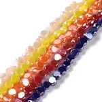 Electroplate Glass Beads Strands
