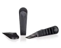 Súprava dverných zarážok 4 ks, čierne%