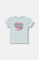 Detské bavlnené tričko Puma PUMA X HELLO KITTY & FRIENDS Ruffle Tee