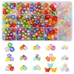 15 Styles Transparent Acrylic Beads