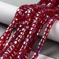 Electroplate Glass Beads Strands