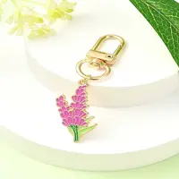 Alloy Enamel Flower Pendant Decorations