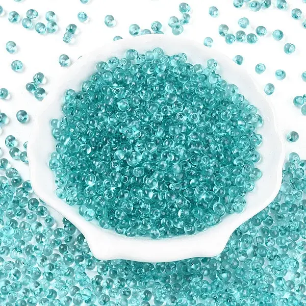 3/0 Baking Paint Glass Fringe Seed Beads