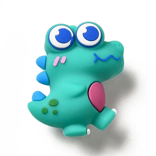 Big Eye Dinosaur Shape PVC Pendants