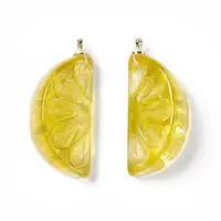 Transparent Resin Pendants